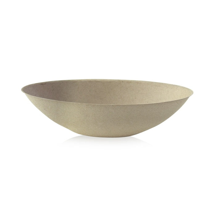 Bol ovale brun en pulpe "BioNChic" 750 ml 22,5 cm x 13,5 cm x 5,5 cm - 125 unités