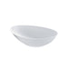 Bol ovale blanc en pulpe "BioNChic" - 22,5 cm x 13,5 cm x 5,5 cm - 125 unités