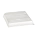 Couvercle PET transparent "BioNChic" 16,4 cm x 16,4 cm x 3,2 cm - Compatible avec 210BCHIC160, 210BCHIC160F - 100 unités