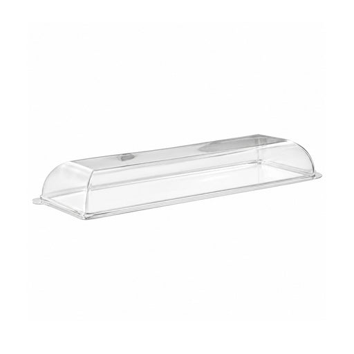 Couvercle PET transparent "BioNChic" 27,5 cm x 9 cm x 3 cm - Compatible avec 210BCHIC279, 210BCHIC279F - 100 unités