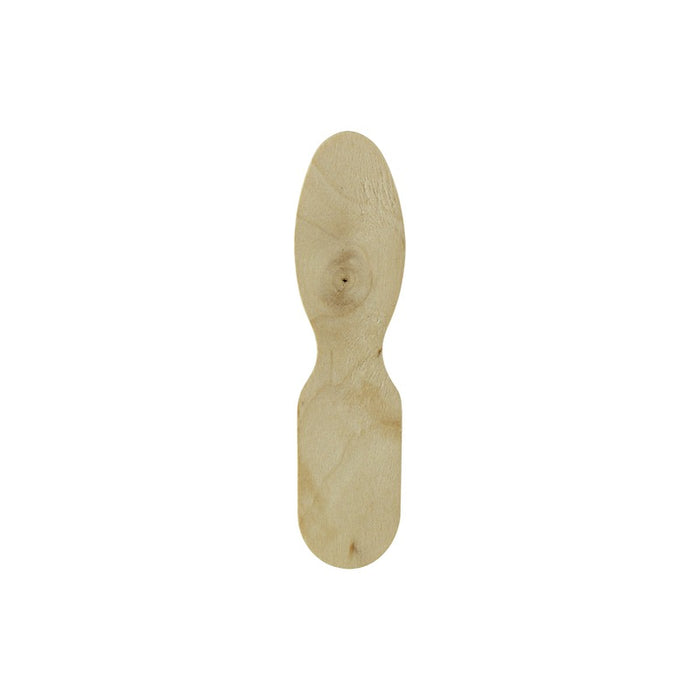 Cuillère à glace 7,7 cm bois - 50 unités