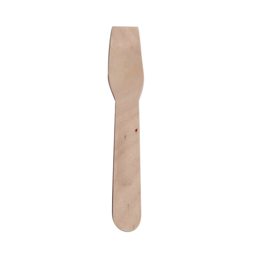 Cuillère à glace bois - 9,5 cm - 100 unités