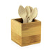 Porte ustensiles bambou 6 cm x 6 cm x 6 cm - 1 unité