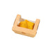 Boîte salade carton kraft brun à fenêtre 250 ml 10 cm x 8 cm x 4 cm - 250 unités