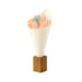Support bambou individuel pour pic et cône 3 cm x 3 cm x 5,5 cm - 10 unités