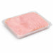 Barquette rectangulaire PLA plate transparente avec couvercle attaché 570 ml 21,7 x 16,7 x 2 cm - 25 unités