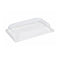 Couvercle PET transparent - 23 cm x 16,5 cm x 4,6 cm - Compatible avec 210BPU22CBR - 50 unités