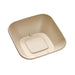 Bol pulpe biseauté brun 840 ml 18,3 cm x 18,3 cm x 7 cm - 50 unités