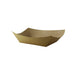 Barquette kraft ingraissable avec PE 800 ml 21,5 cm x 15 cm x 5 cm - 250 unités