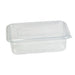 Barquette plastique PET rectangulaire transparente avec couvercle attaché 1850 ml 23 cm x 17,5 cm x 7 cm - 50 unités