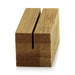 Porte menu en bambou 5,6 x 2 x 2 cm - 10 unités