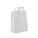 Sac cabas papier kraft blanc 26 cm x 17 cm x 28 cm - 250 unités