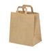 Sac cabas papier kraft brun - 26 cm x 14 cm x 32 cm - 250 unités