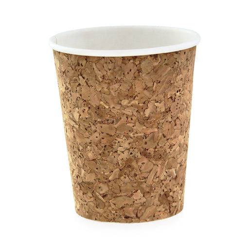 Gobelet carton et liège - 230 ml - Ø 8 cm - H 9,2 cm - 20 unités
