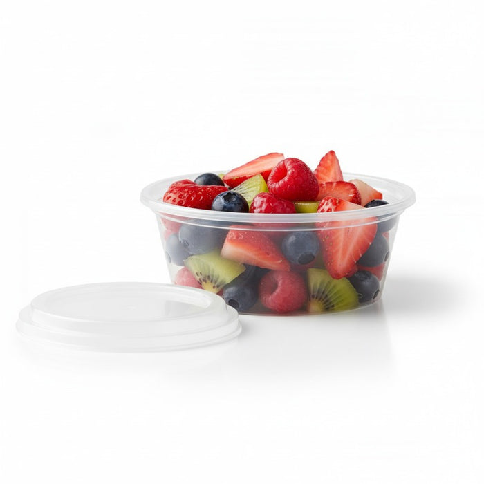 Coupe à dessert en plastique PP cristal 250ml Ø 10,56 cm - 75 unités