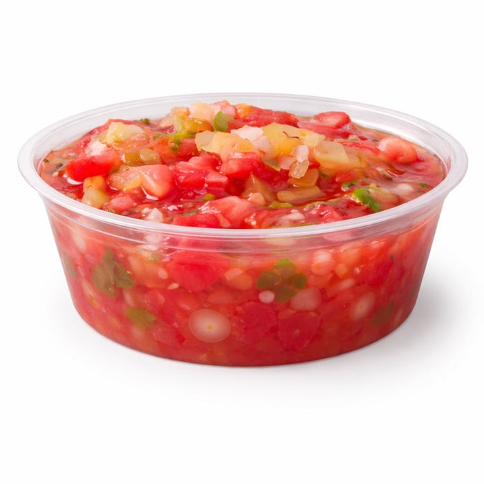Coupe plastique PS cristal ronde 270 ml - Ø 11,2 cm - H 4,7 cm - 100 unités