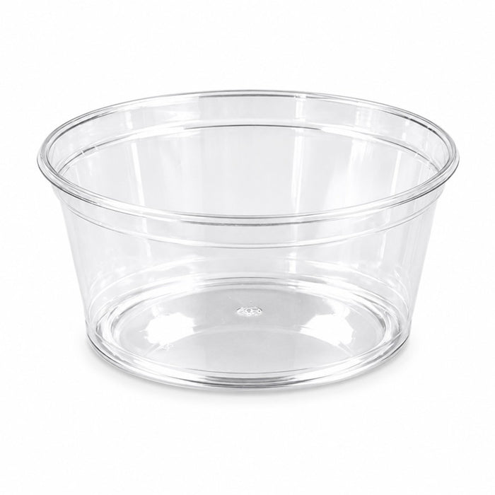 Coupe plastique PS cristal ronde 270 ml - Ø 11,2 cm - H 4,7 cm - 100 unités