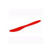 Couteau 18 cm plastique PS rouge "Majesty" - 100 unités