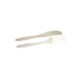 Kit couvert 19,2 cm plastique PS crème "Majesty" 2 en 1: couteau et fourchette - 250 unités