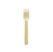 Fourchette bois 15,8 cm - 100 unités