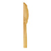 Couteau 16 cm bambou - 50 unités