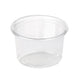 Pot Deli rond PET transparent 360 ml - Ø 11,7 cm - H 6,1 cm - 50 unités