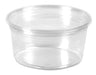 Pot Deli rond PET transparent 525 ml - Ø 11,7 cm - H 7,8 cm - 25 unités