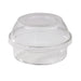Pot Deli rond PET transparent 250 ml - Ø 11,7 cm - H 4,4 cm - 50 unités