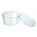 Pot deli rond PLA - 450 ml - 11,6 cm x 9,5 cm x 7,5 cm - 500 unités
