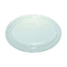 Couvercle rentrant PLA transparent pour pot Deli - Ø 12,1 cm - H 1,5 cm - 50 unités