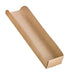 Support hot-dog en carton brun 25 x 5,5 x 3,2 cm - 50 unités