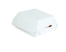 Mini boîte burger en carton blanc 9,8 cm x 9,5 cm x 5 cm - 25 unités