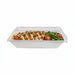 Couvercle PET transparent 18 cm x 13,3 cm x 3 cm - Compatible avec 210ECOD1712, 210ECOD1712F - 50 unités