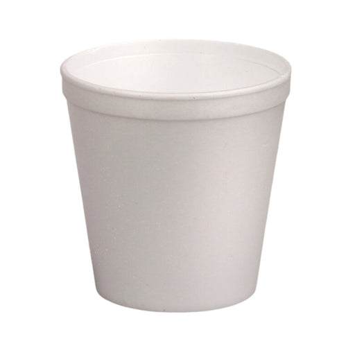 Pot plastique PS blanc isotherme 500ml - 500 unités