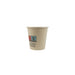 Gobelet carton fibre de bambou - 90 ml - Ø 6,2 cm - H 6 cm - 50 unités