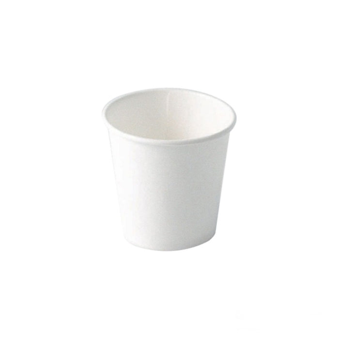 Gobelet carton blanc "AirCup" - 120 ml - Ø 6,2 cm - H 6,2 cm - 50 unités