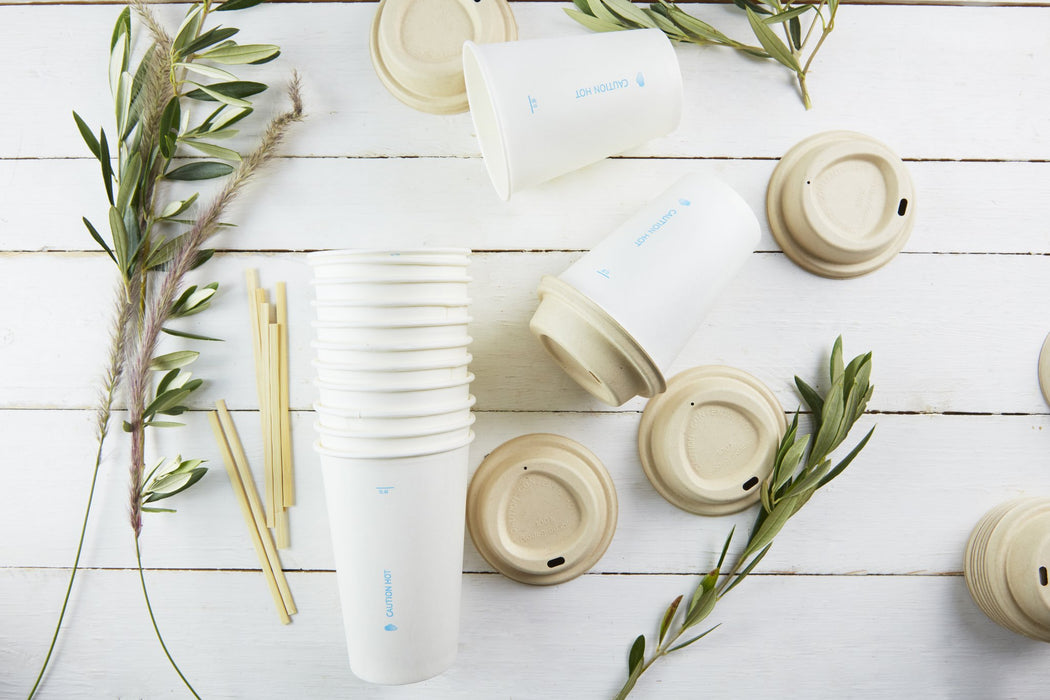 Gobelet carton blanc "AirCup" - 170 ml - Ø 7 cm - H 7,9 cm - 50 unités