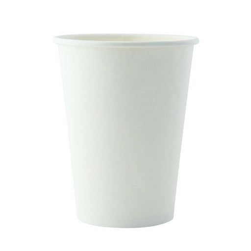 Gobelet carton blanc - 230 ml - Ø 8 cm - H 8,9 cm - 50 unités