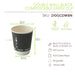 Gobelet carton double paroi marron foncé - 230 ml - Ø 8 cm - H 9,1 cm - 25 unités
