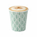 Gobelet carton décor "Leaf" - 230 ml - Ø 8 cm - H 9,2 cm - 50 unités