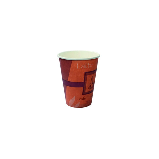 Gobelet carton décor "Passion" - 350 ml - Ø 9 cm - H 11,1 cm - 50 unités