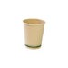 Gobelet carton fibre de bambou sans plastique - 230 ml - Ø 8 cm - H 9,2 cm - 50 unités
