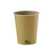 Gobelet carton kraft "Zen" - 470 ml - Ø 9 cm - H 13,5 cm - 50 unités