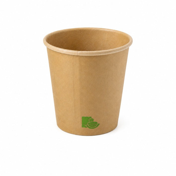 Gobelet carton kraft "Zen" - 72 ml - Ø 5,4 cm - H 5,7 cm - 50 unités