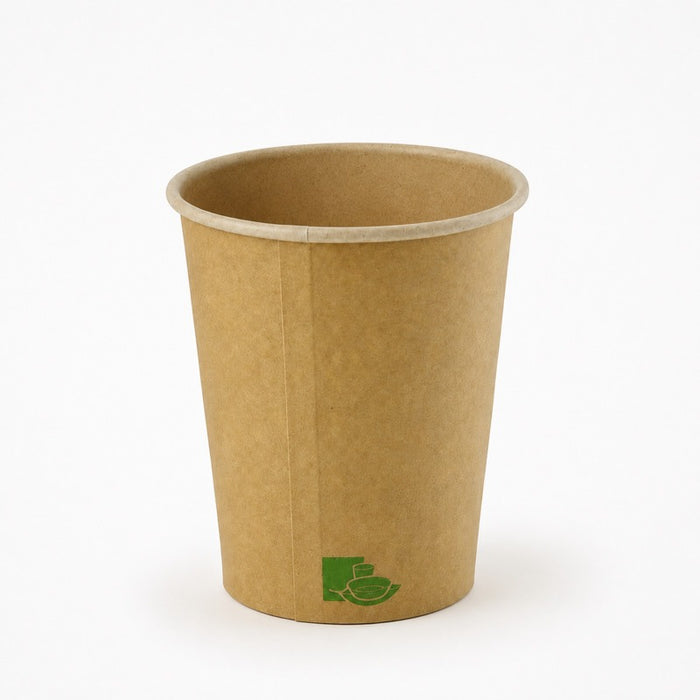 Gobelet carton kraft "Zen" - 90 ml - Ø 6,2 cm - H 6 cm - 50 unités