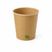 Gobelet carton kraft "Zen" - 180 ml - Ø 7,4 cm - H 7,9 cm - 50 unités