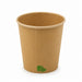 Gobelet carton kraft "Zen" - 230 ml - Ø 8 cm - H 9,2 cm - 50 unités