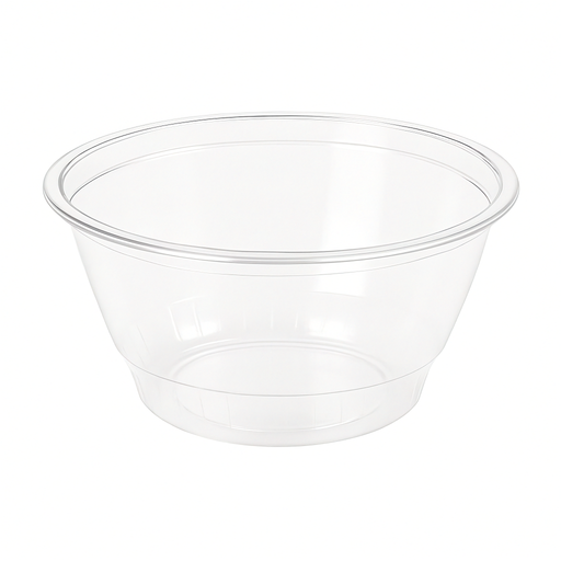 Pot à dessert en plastique PET - 150 ml - Ø 9,2 cm - H 4,2 cm - 50 unités