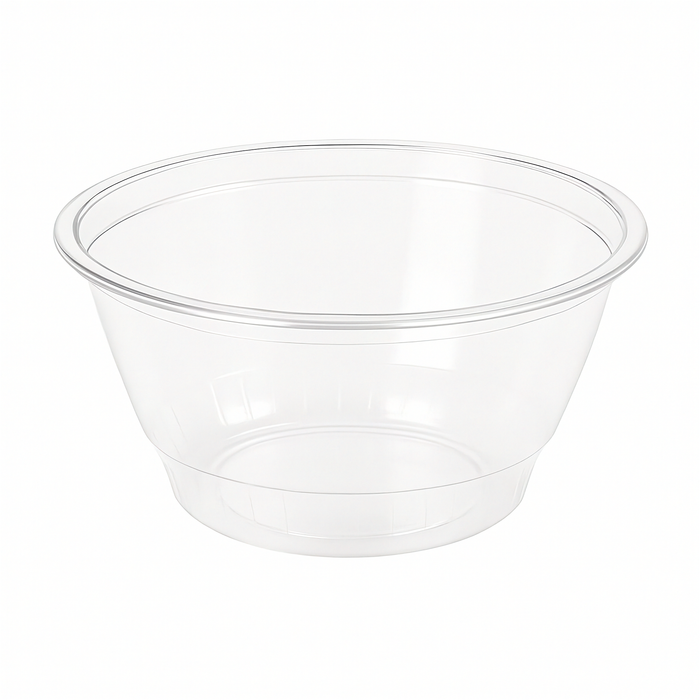 Pot à dessert en plastique PET - 150 ml - Ø 9,2 cm - H 4,2 cm - 50 unités