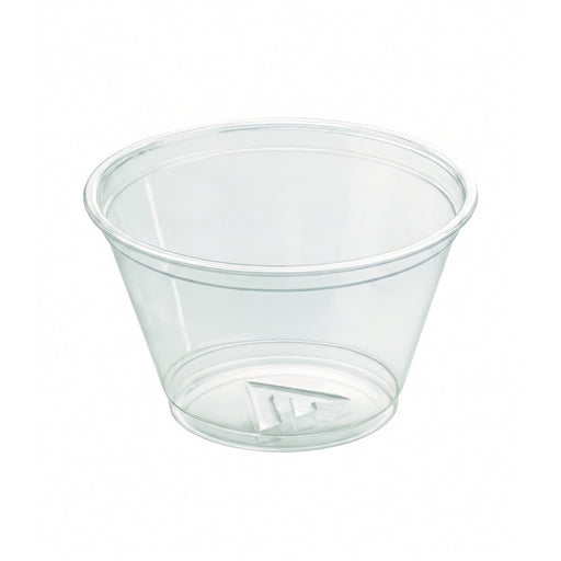 Pot à dessert en plastique PET - 210 ml - Ø 9,2 cm - H 5,5 cm - 50 unités
